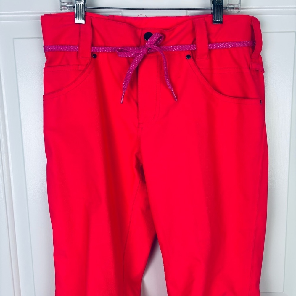 Aperture Technical Outerwear 10,000 MM Waterproof Neon Pink Snow Pants - Picture 3 of 14